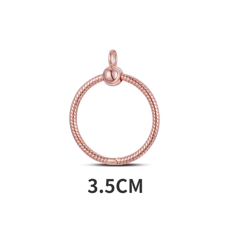 Silver Color O Pendant Moments Pave O Pendant Dangle Charms Fit Original Cable Chain Necklace Fashion Women Jewelry Making Gift