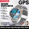 New Military Outdoors BT Call Smart Watch Built-in GPS Compass Barometric Altimeter 10ATM Waterproof Sports Smartwatche Men