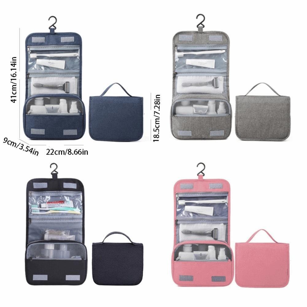 Multi-layer Cosmetic Bag Waterproof Dry Wet Separation Bag Fashion Makeup Bag  Makeup Storage