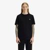 [Sport] Contrast Tape Ringer T-Shirt - Black/Champagne Afpm2614613-90A