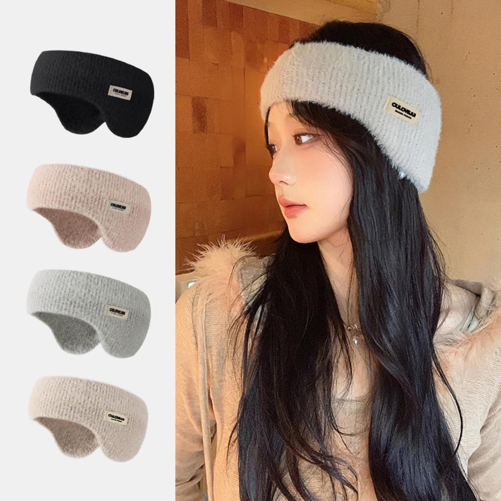 Winter Ear Warmer Earmuffs Headband Cute Hair Bands Outdoor Skiing Sport Thick Hairband for Women Men Headscarf Hair Accessories