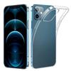 TPU Clear Case Transparent 1.5mm Ultra Thin Slim Anti Yellowing Protective Phone Cover Accessoryfor Iphone 12 6.1 Inch