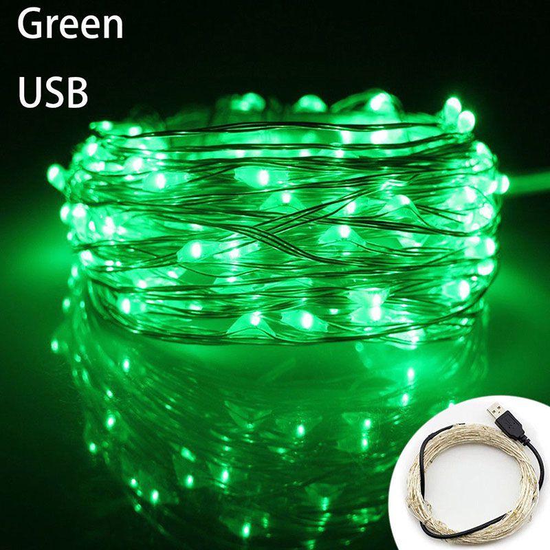 Premium 5/10m Usb Led Copper Wire Fairy Light Strip Lamp For Timeless Home Decor