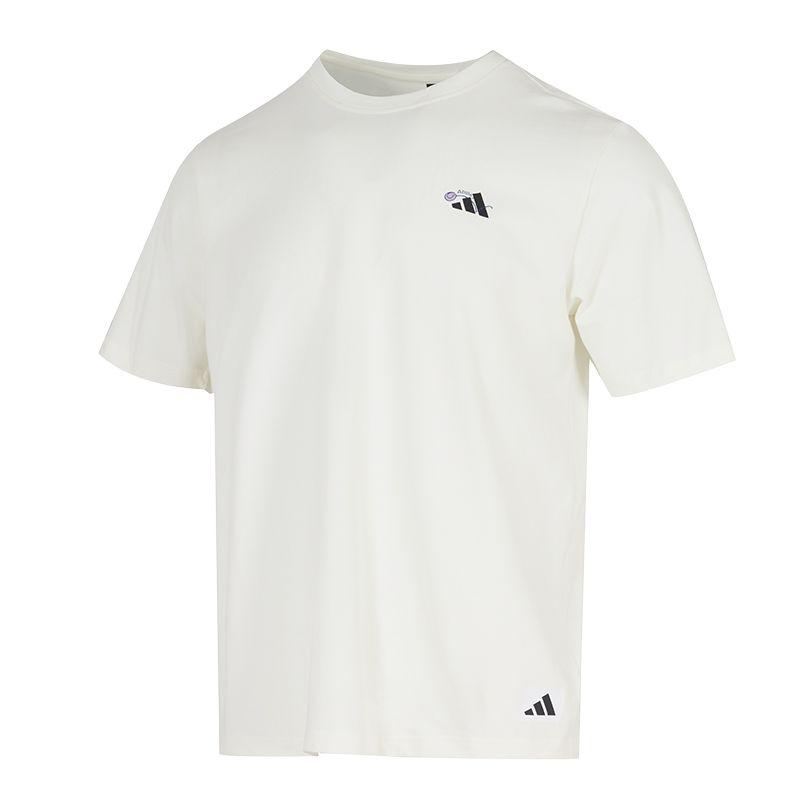 Adidas Sports Lifestyle Logo Breathable Round Neck Short Sleeve T-Shirt Men T-Shirts KC2868