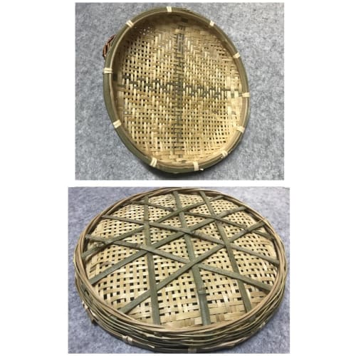 Made In Japan from Bamboo, This Bamboo Strainer Is Perfect for Soba Noodles, Plums, and Overnight Drying. It Also Functions As a Vegetable Drying Net,