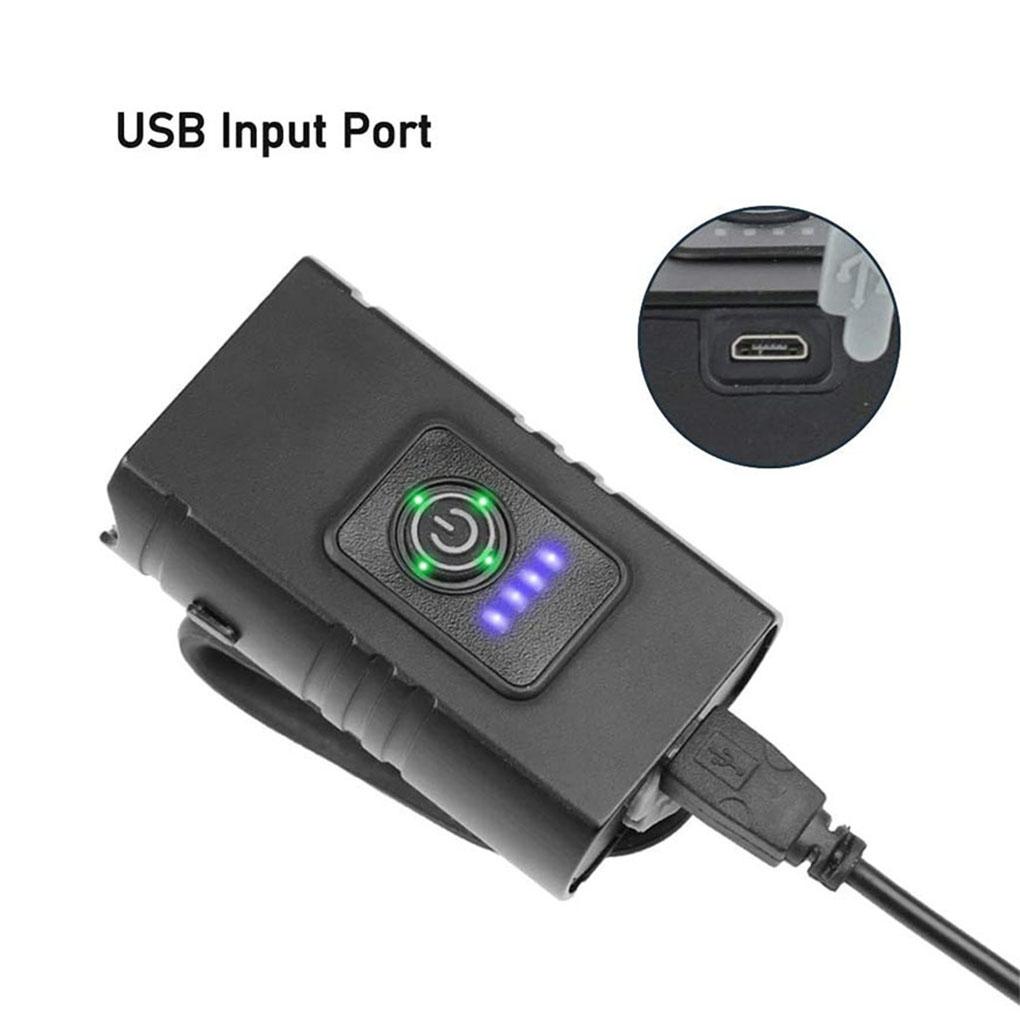 Bicycles Light Adjustable Rechargeable Waterproof Warning Road Bike Front Lamp Cycling Security Removable Equipment