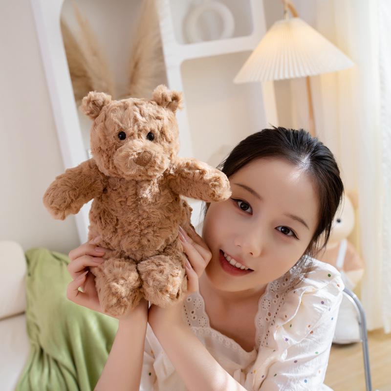 Adorable Barcelona Bear Plush Toy - Huggable Comfort Doll for Kids