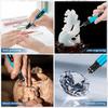 B97A-Engraving Pen,For Artists & Diyers - Engrave 50+ Surfaces - Beginner Friendly - Rechargeable - 30 Bits & Mastery Guide