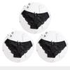 Panties Woman Sexy Lace Briefs Transparent Female Underwear Hollow Out Cotton Crotch Girls Underpants 3 Pcs/Set
