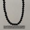 2026 New Design Gothic Girl's Sexy Black Pearl Beaded Necklace For Women's Trendy Jewelry Unusual Clavicle Chain Accessories