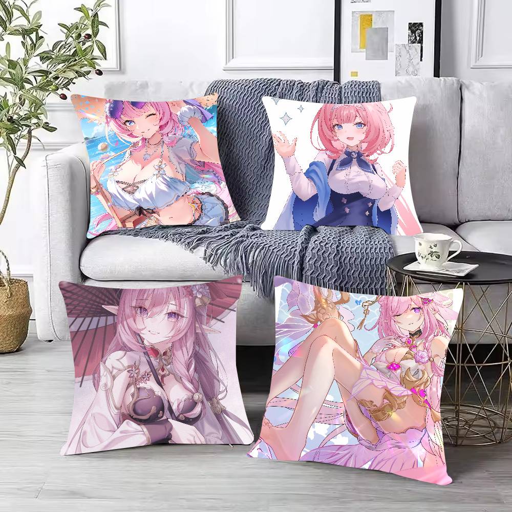 Hübsches heißes Mädchen Elysia Kissenbezug Kissenbezug Dekor Zuhause Sofawurfkissenbezüge Camping Kissenbezug Dekorationen