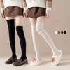 Women Stockings Solid Color Sexy Stockings Thigh High Over The Knee Stockings Lolita Ladies Girls Warm Boot Socks