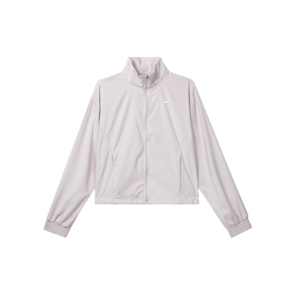 Nike Solid Color Zip-Up Hoodie Jacket Women Jackets Pink FB5016-019