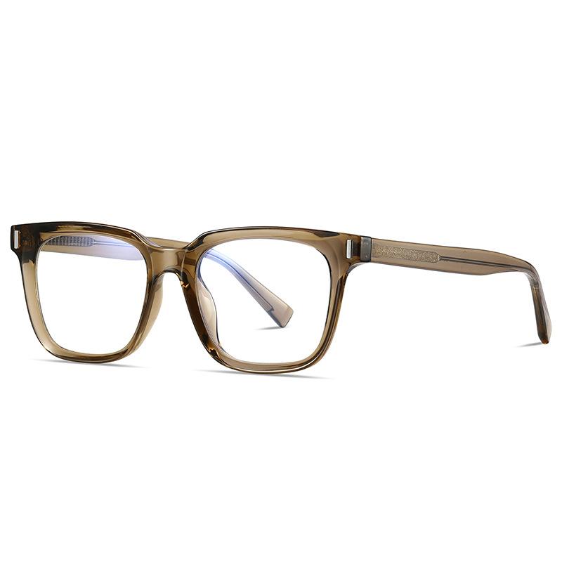 Fashion Square Frame Anti Blue Ray Glasses Computer Phone Reading Eyewear Photochromic for Men and Women