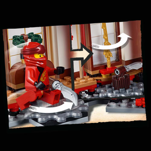 LEGO Ninjago Ninja Dojo 70670 Bausteinspielzeug für Jungen