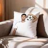 Football JJude BBellinghams   Pillow Case Pattern Printed Pillowcase For Living Room Sofa Cushion Cover