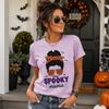 Spooky Mama Halloween T-Shirt, Unisex Graphic Tee, Fall Apparel
