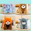 Plush Animal Keychain With Scented Granules For Kids And Collectors