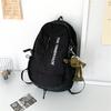 School Bag Male Large Capacity Junior High School Student Middle School Student Fashion Trend Simple Backpack Female Style Travel Bag