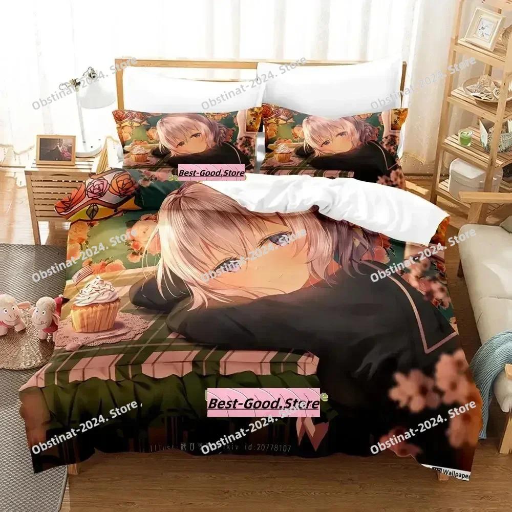 New Zombie Lplus Saga Beding Set Printed Bed Linen Set With Pilowcase Bed Soft Duvet Cover Soft Single Double Quen Super King-Sized Dimensionsd