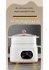 Smart Ceramic Glaze Rice Cooker: Multi-functional Large Capacity Steamer & Fryer with Double Layer Design.