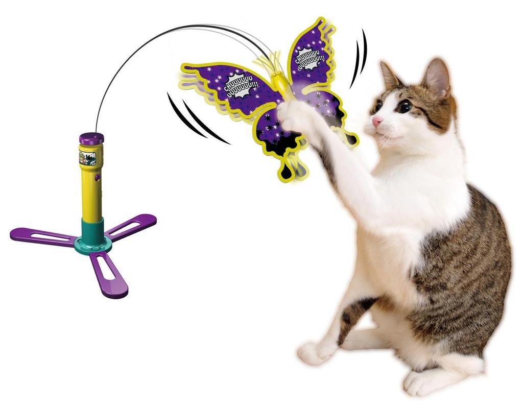 Petio Cat Toy Wild Mouse Flying Butterfly Butterfly
