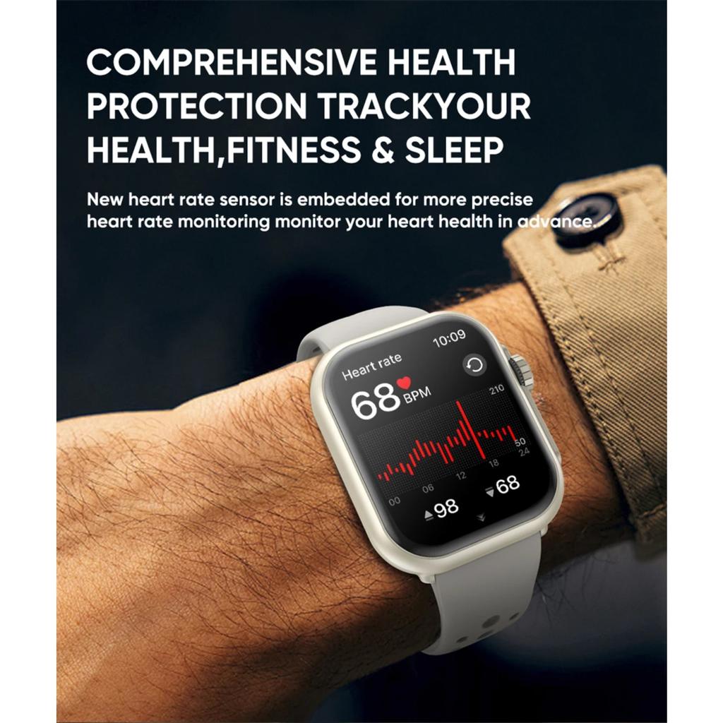 2026 Nou Ceas Inteligent 1000 mAh Bărbați Femei 1.85“HD AMOLED GPS track Ecran Tactil Complet IP68 Impermeabil Apel Bluetooth SmartWatch Bărbat