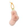 Car Key Accessory Plush Twist Knot Bag Charm, Fuzzy Keychain Pendant, Backpacks Hanging Decoration for Backpacks, Handbags, Purse, Keys Small