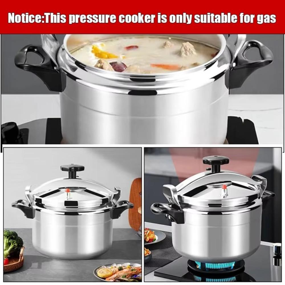 2.5-11L Gas Cooker Pot Aluminum Saucepan Stew Pot Multifunctional High Pressure Cooker Resturant