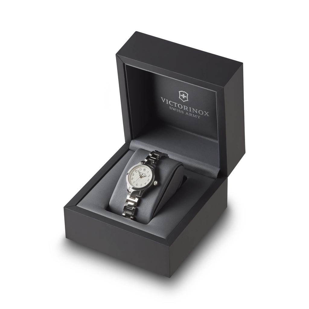 Victorinox ALLIANCE XS Stainless Steel Case Warm White Stainless Steel Gift Item 241840 Watch, (316L), Dial, Bracelet, []