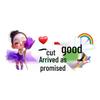Inspirational 'All Good Things Come as Promised' Car Windshield Sticker