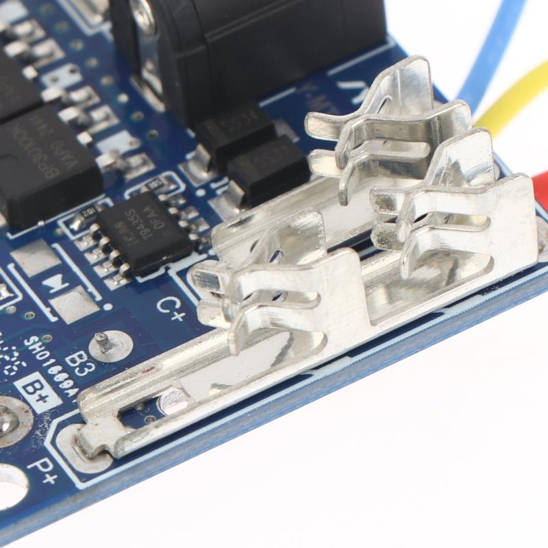 1Pcs Diy Accessories 3Mos 21V 5S Bms Pcb Circuit Board Suitable For Lithium Battery Protection Board With Temperature Protection