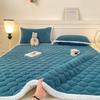 LISM Milk Velvet Winter Warm Mattress Pad