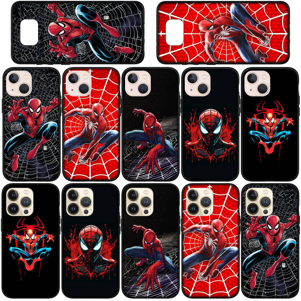 Phone Case for Samsung Galaxy S25 S23 S22 S24 Ultra FE A05 A06 A15 A16 A36 A37 A35 A54 A55 A56 A57 A25 A26 A53 A17 Spider Man Comics Spiderman Cover