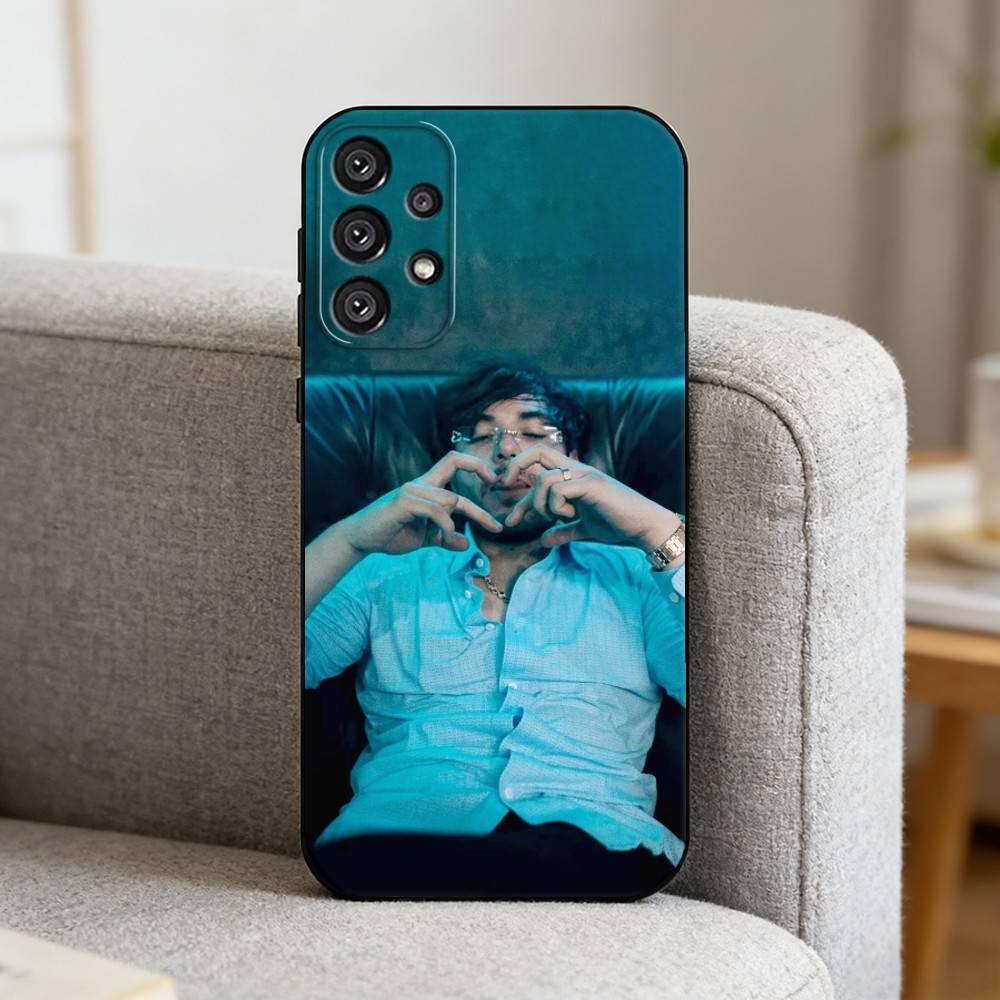 S-Singer Tito Double P Phone Case For Samsung S25,S24,S21,S22,S23,S30,Ultra,S20,Plus,Fe,Note,10,9,5G Black Cover
