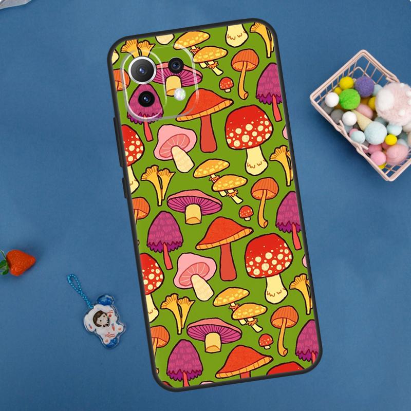 Mushroom Forest Case For Xiaomi 14 13 15 Ultra 11T 12T 13T 14T Pro POCO X7 Pro X3 X5 F5 F6 M6 X6 Pro Cover