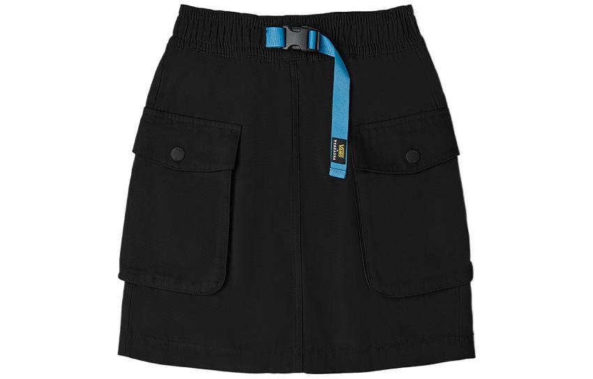 Vans Cargo Short Skirts Women s Black Thin Short Cargo Skirt VN0A7TQ4BLK1 L