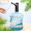 Electric Water Bottle Pump with Base USB Water Dispenser Portable Automatic Water Pump Bucket Bottle Dispenser-Dark Gray