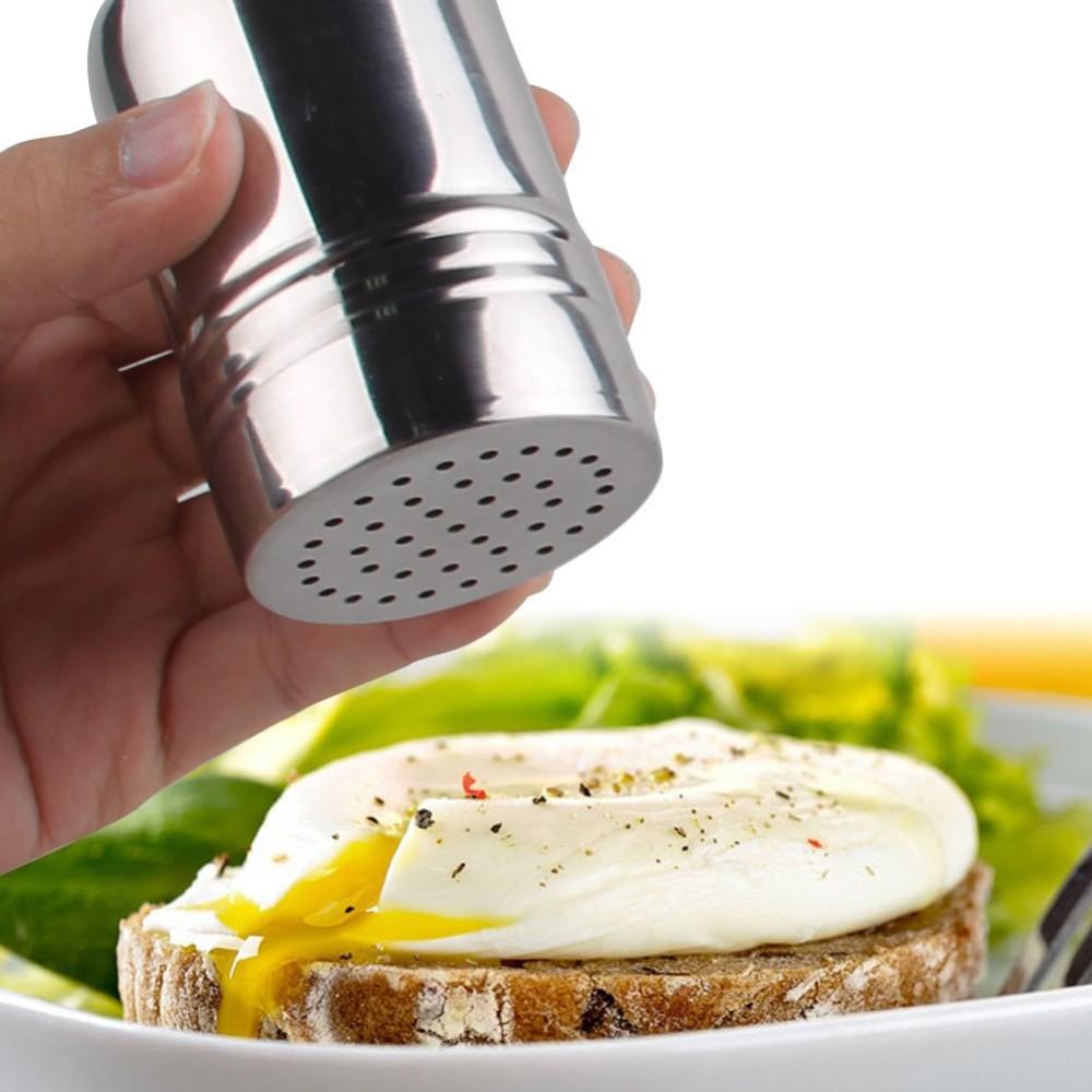 Przyprawy ze stali nierdzewnej cukier sól pieprz zioła shaker słoik gotować przyprawy butelka narzędzie kuchenne gadżety akcesoria do grilla