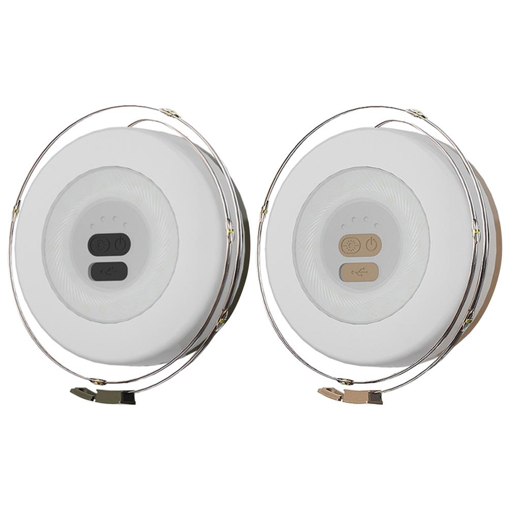 LED Camping Fairy Lights Power Display 200LM Camping String Lights 1800Mah Hangable for Parasol Tent Balcony Party Gazebo Garden