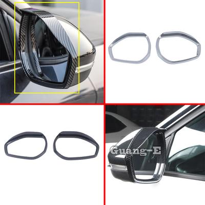 Eyebrow Rear View Side Glass Mirror Trim Frame Rain Shield Sun Visor Shade Parts For Ford Explorer U625