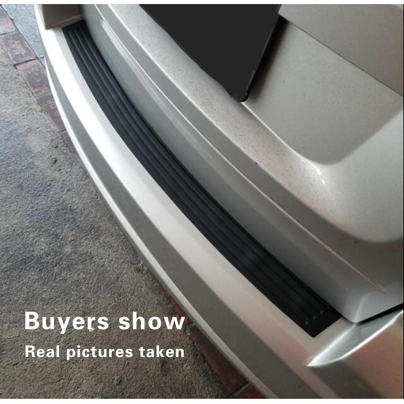 GM Trunk Sill Panel Protector Rear Bumper Guard Rubber Molding Pad Trim Cover Strip Car
