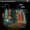 38-Piece Super Hard Multi-functional Ratchet Wrench & Screwdriver Set 2880A
