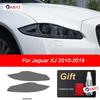 2 Pcs Car Headlight Protective Film Vinyl Transparent Black TPU Precut Sticker For Jaguar XJ X351 2010- XJR XJL Accessories