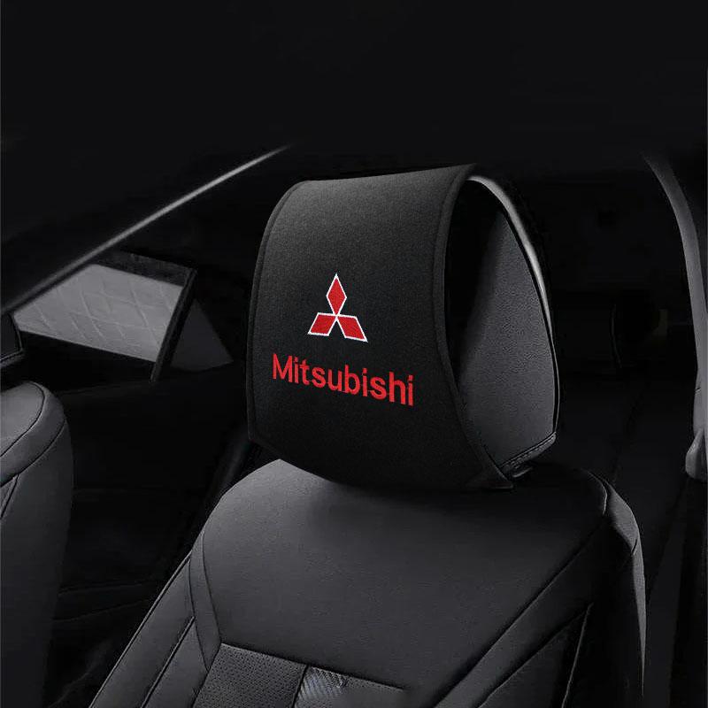1 pezzo Cuscino Poggiatesta Schienale Sedile Auto Copertura Antipolvere Articoli per Auto Per Mitsubishi ASX Lancer L200 Pajero Sport Attrage Mirage Eclipse