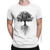 Awesome Tree of Life T-shirt Men's O Neck Cotton T-shirt Natural Classic Casual Comfort Short Sleeve Summer T-shirt