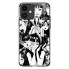 Lesklý skleněný kryt na telefon Junji Ito Tomie Kawakami Anime Manga pro iPhone SE 6s 7 8 Plus X Xr Xs 11 12 13 Mini Pro Max Samsung