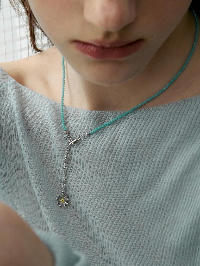 Vintage Hollywood Candy Daisy Necklace_Vh2534Ne005M