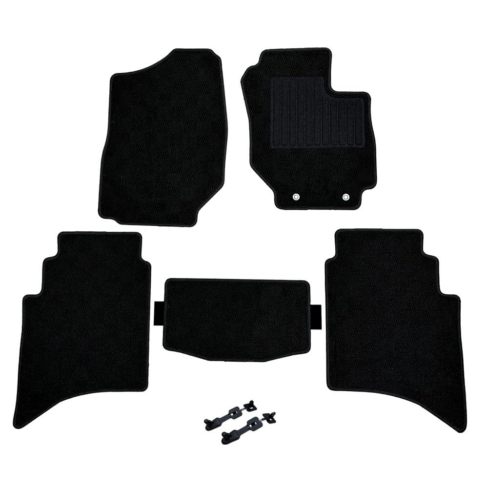 

ВАШ Jimny Nomad 5-дверный комплект ковриков из 5 штук [Для МКПП: Ручной автомобиль] [Цвет: [Heel pad type A] жёлтый