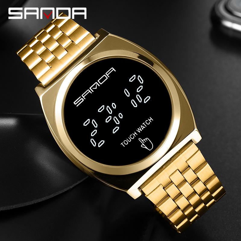 Sanda Unisex Digital Sport Watch: Simple, Stylish Single-Touch Design for Students